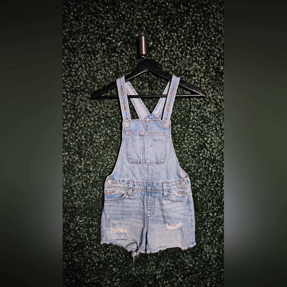 Old Navy Light Blue Denim Overalls